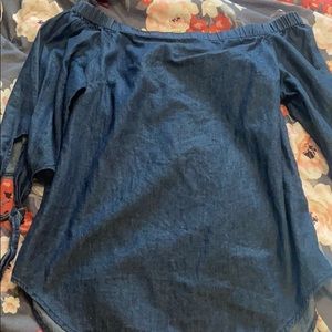 Off the shoulder top